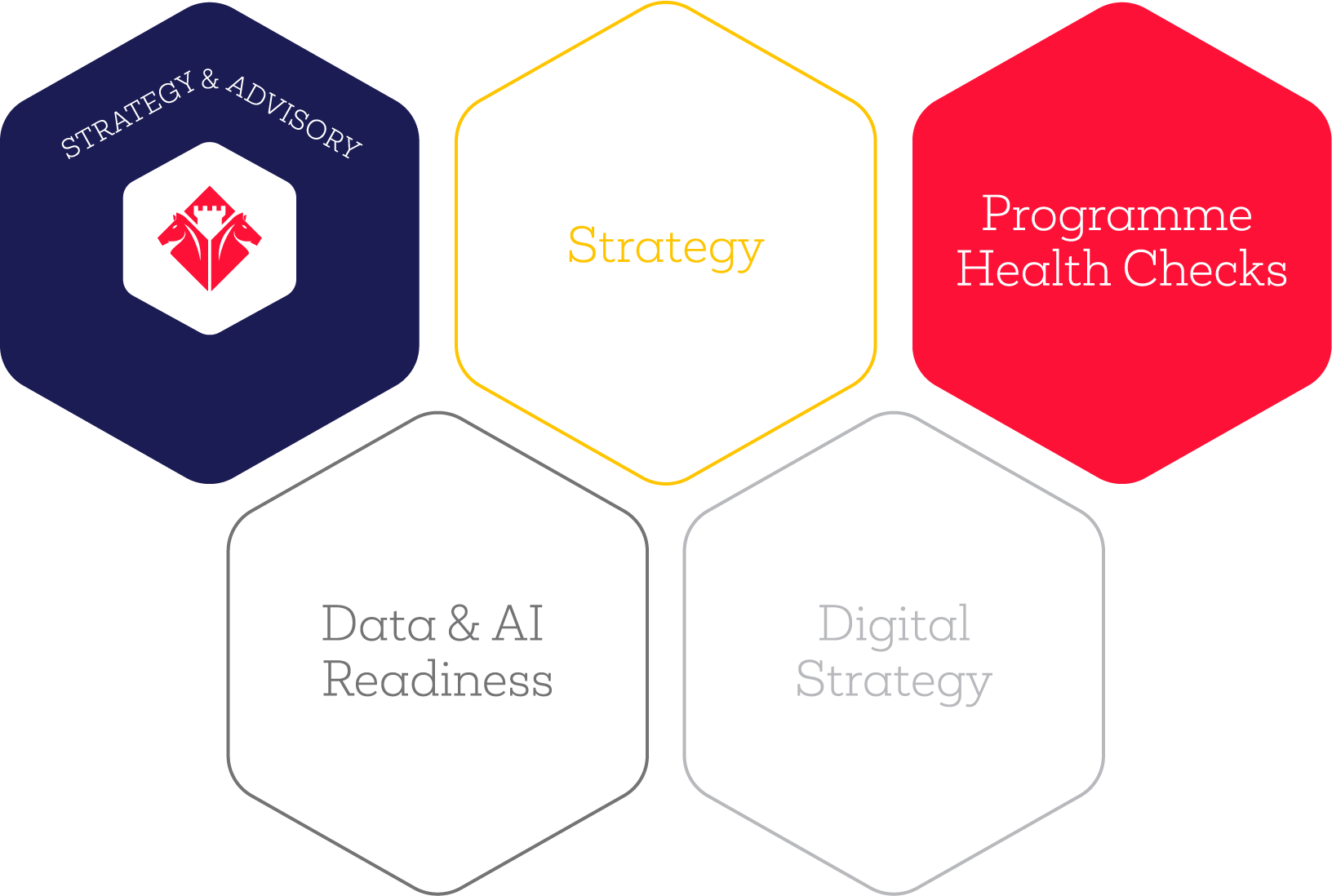 Siena Consulting -Services Strategy and Advisory Inforgraphic - Programme Health Checks